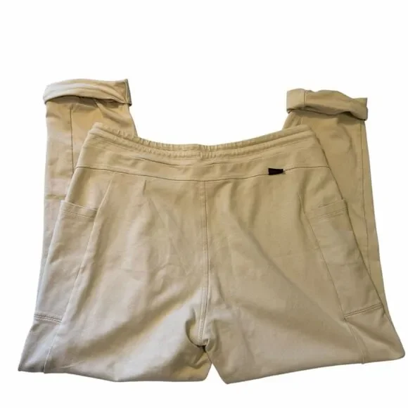 Patagonia Women’s organic cotton slim fit cuffed jogger drawstring Pants medium - Picture 2 of 7